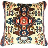 KUHFELL online & NOMAD Bodenkissen Sitzpouf persisches Gabbeh Sitzkissen 70 x 70 cm Kelim Bodenkissen