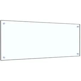 vidaXL Küchenrückwand Transparent 100×40 cm Hartglas