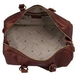 Piké Reisetasche PIKÉ 42 cm Braun