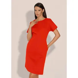 Madeleine Jerseykleid Midi Orange 36