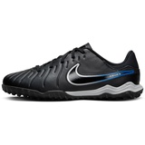 Nike Jr Tiempo Legend 10 Academy TF Multinocken-Fußballschuhe Jungen 040 - black/chrome-hyper royal 36.5