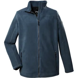 Fleecejacke »STW 12 MN FLC JCKT«, Fleecejacke: Stretch, Kinnschutz, Zipper-Taschen, Gr. XXL, blau, , 87614666-XXL