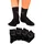 H.I.S. Basicsocken H.I.S, Mädchen, Gr. 23-26, schwarz, Baumwolle, Elasthan (LYCRA), Polyamid, unifarben, elastisch, Socken, mit kontrasfarbenem Logo