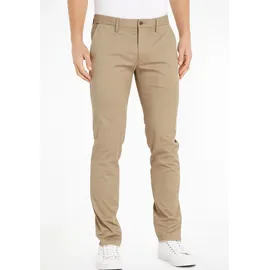 Tommy Hilfiger Core Bleecker 1985 Slim Fit Stretch Chinohose Batique Khaki 33 34