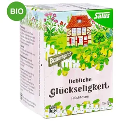 Bauerngarten-Tee Glückseligkeit Früchtetee Salus