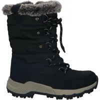 Lurchi Kinderschuhe Mädchen Reißverschluss Winterstiefel Blau Freizeit, Schuhgröße:39 EU