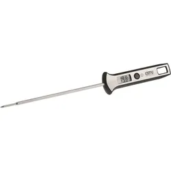 Bratenthermometer GEFU "SCALA", silber (edelstahlfarben), Edelstahl, Temperaturmessgeräte, digital, Edelstahl