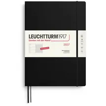 leuchtturm1917 gmbh, am spakenberg 45, 21502 geesthacht, kontakt@leuchtturm1917.com Wochenkalender & Notizbuch Master A4+ Schwarz 2027