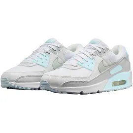 Nike Air Max 90 Damen white/light silver/glacier blue 38