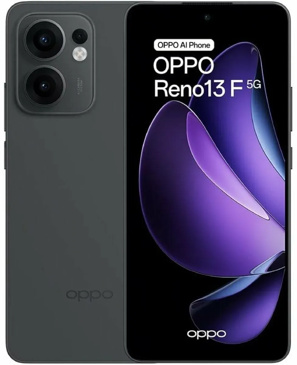 Smartphone Oppo Reno 13 F Octa Core 8 GB RAM 256 GB Grau 6,67