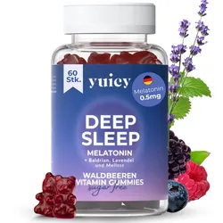 yuicy Deep Sleep - Melatonin Einschlaf-Gummies 210 g 