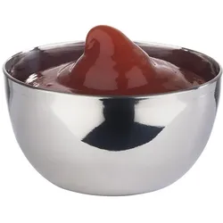 Servierschale aus Edelstahl 50 ml Ø 6 cm