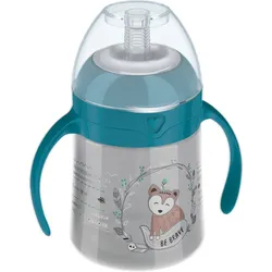 LOVI First Cup Tasse mit Strohhalm Indian Summer 150 ml