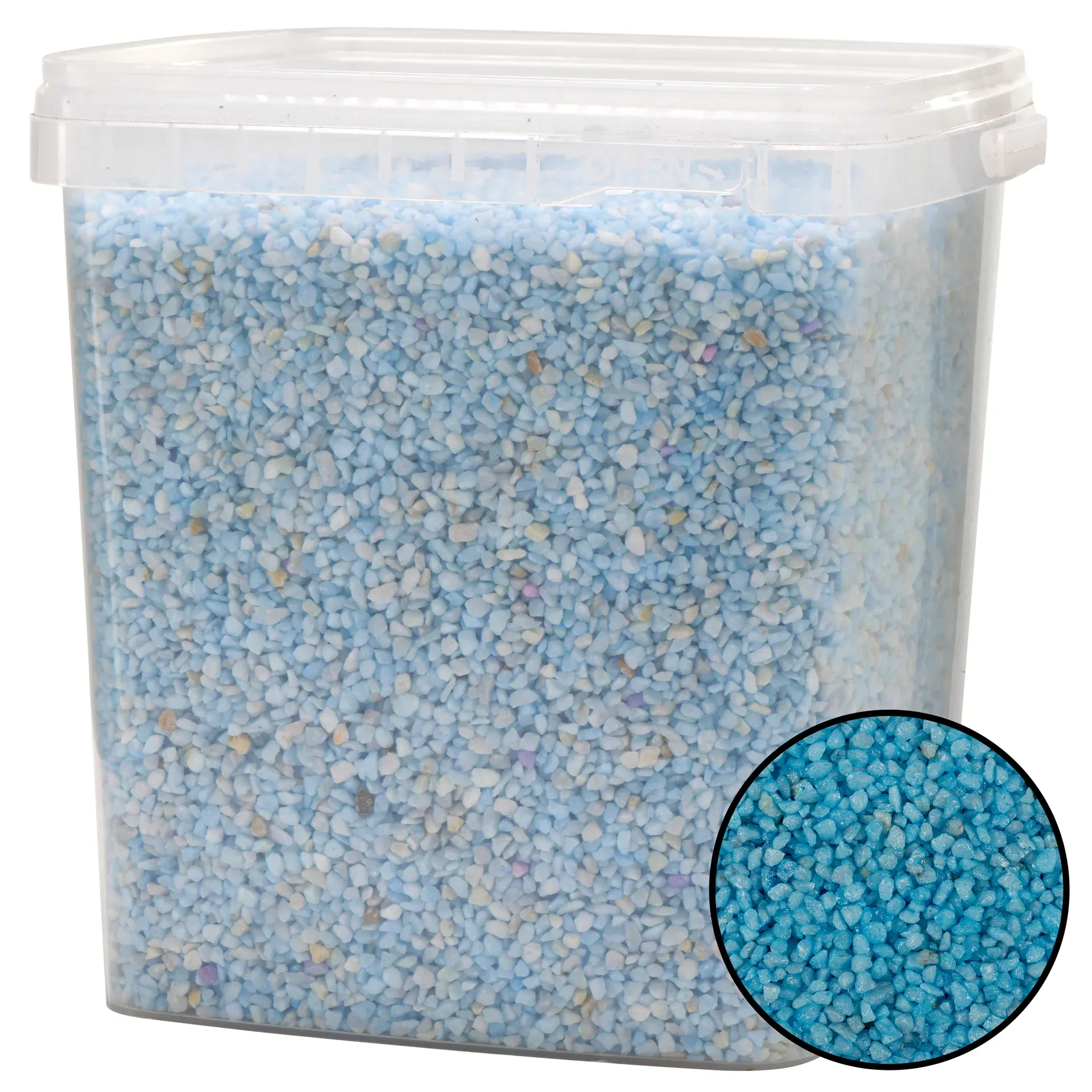 Granulat 2-3mm 5,5L hellblau