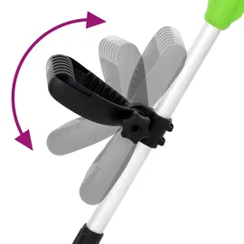 vidaXL Rasentrimmer mit Teleskopstiel 29 cm 550 W