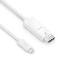PureLink IS2200-015 Videokabel-Adapter 1,5 m USB Typ-C HDMI weiß