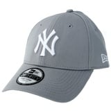 New Era Herren Baseball Cap Mütze M/LB Basic NY Yankees 39Thirty Stretch Back, Grey/White, L/XL, 10298279