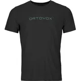 Ortovox Herren 150 Cool Brand T-Shirt (Größe L, schwarz)