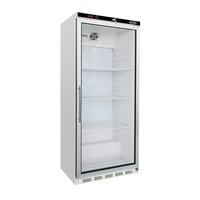 Flaschenkühlschrank mit 1 Glastür Getränkekühlschrank Kühlschrank Gastro 570 L +2/8°C ISO 45mm