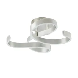 Trio Francis 1-flammig geschwungen Aluminium