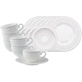 Villeroy & Boch Gray Pearl Kaffeeservice 21-tlg.
