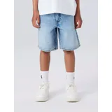 NAME IT Nkmryan Reg L DNM Shorts Blau 98