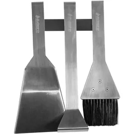 ADURO Kaminbesteck Magnetic Tools 3-tlg. Edelstahl grau