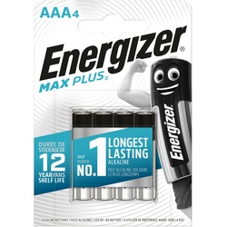 Energizer MAXPlus Micro (AAA) 4 Stück Alkaline Hochleistungsbatterie