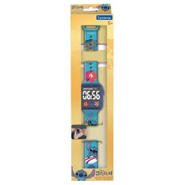 Lexibook Stitch Digitaluhr 12/24 Stunden Blau