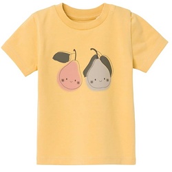 name it - T-Shirt Nbnopear Happy Pears In Rattan, Gr.80
