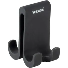 Wenko Verna Duo Doppel-Duschhaken Schwarz