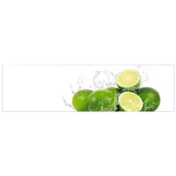 mySPOTTI Küchenrückwand »Aqua-Limette«, Aluverbund, Limette