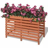 vidaXL Blumenkasten 100 x 50 x 71 cm braun