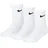 Nike Kinder Basic Pack Crew 3Pk Socken, White, 5/7 Jahre