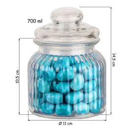 BigDean Bonbonglas 700 ml 3 St.