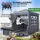 Quick Star Pop-Up-Pavillon 2 x 2 m inkl. Seitenteile grau