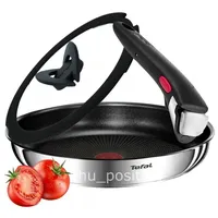 TEFAL INGENIO EMOTION PFANNE 24 CM + GLASDECKEL + ABNEHMBARER GRIFF, 3-TEILIG