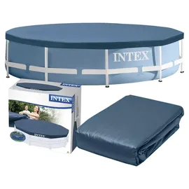 Intex Poolabdeckung blau Ø 305 cm