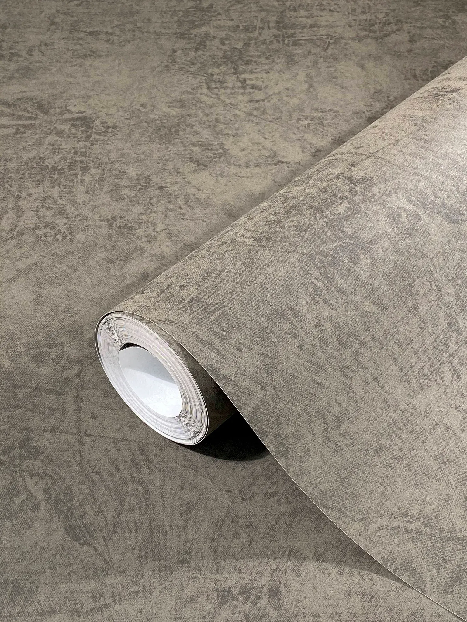 Vliestapete MARBURG, braun (braun2), B:0,53m L:10,05m, Vlies, Tapeten, Betonoptik, moderne Tapete für Wohnzimmer Schlafzimmer Küche