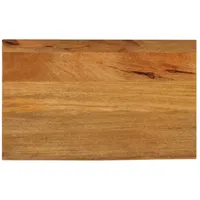 vidaXL Tischplatte mit Baumkante 40 x 30 x 3,8 cm