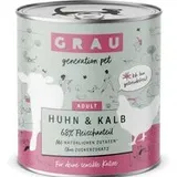 Grau Adult Getreidefrei 6 x 800 g & Kalb