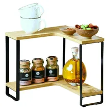 KESPER Küchenregal 2 Ebenen 0 x 0 x 0 cm Braun