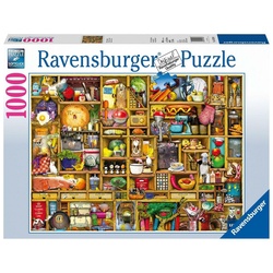 Ravensburger Puzzle Kurioses Küchenregal, 1000 Puzzleteile