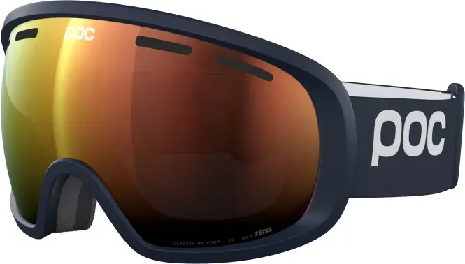 POC FOVEA Schneebrille 2025 apatite navy/partly sunny orange