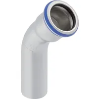 Geberit Mapress Edelstahl Bogen 45Gr d42 mit Einschubende (LABS-frei)