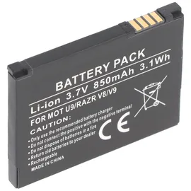 AccuCell Akku passend für Motorola U9, RAZR V8, V9, SNN5805, CFNN7013AA, BX50, BX40
