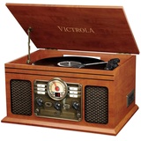 Victrola Classic 6-in-1 Bluetooth Record Player Music Centre - Mahagoni
