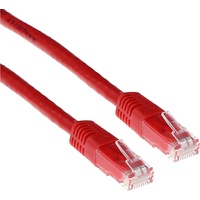 ACT UTP cable CAT5E Red 2m Netzwerkkabel Rot 2 m