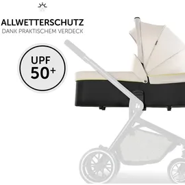 hauck Kombi-Kinderwagen Move so Simply inkl. Babywanne, - Beige