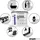 simplebau Flüssigfolie Dichtfolie F1 15 kg + Tiefengrund 1 L und Elastisches Dichtband 10M